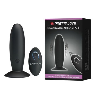 Korek Analny Z Pilotem Pretty Love Remote Control Vibrating Plug
