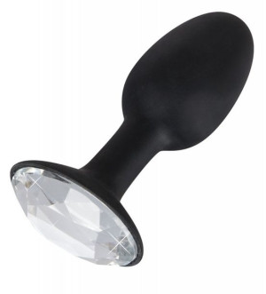 Mały Elegancki Korek Analny Wtyczka Plug Z Kryształem