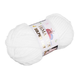 Włóczka Himalaya Dolphin Baby 100g - Biała