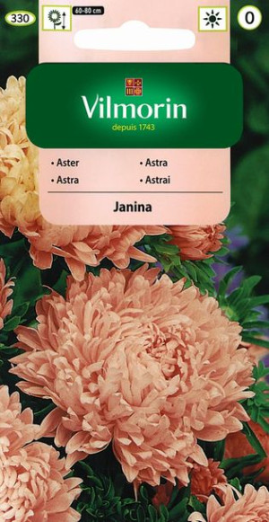 Vilmorin Nasiona Aster Peoniowy Janina 0,5g