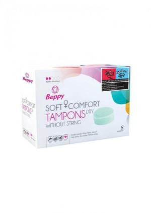Tampony Bez Sznurka Beppy Comfort Dry 8 Szt