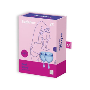 Zestaw Kubeczków Menstruacyjnych Satisfyer Feel Good 2 Szt