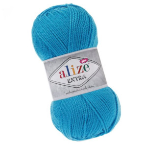 Włóczka Alize Extra - 245 Turkusowy