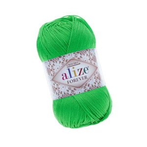 Włóczka Alize Forever - 123 Jaskrawy Zielony