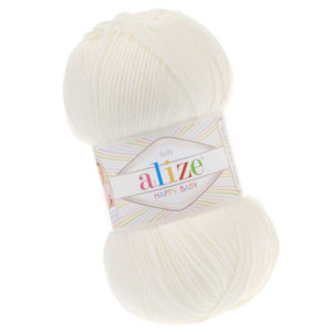 Włóczka Alize Happy Baby - 450 Perłowy