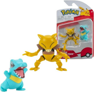 POKEMON Figurka Bitewna ABRA + TOTODILE