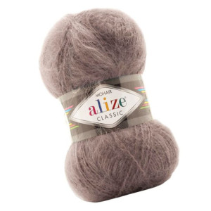 Włóczka Alize Mohair Classic - 864 Ciemny Beżowy