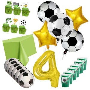 Balony Piłka Nożna Football Urodziny Zestaw