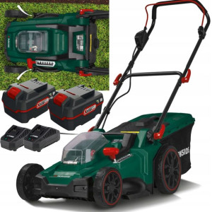 Parkside Kosiarka Akumulatorowa 40v 43cm 50l 2x4ah