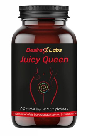 Kapsułki Zwiększające Nawilżenie Pochwy Juicy Queen™ 90 Tabl