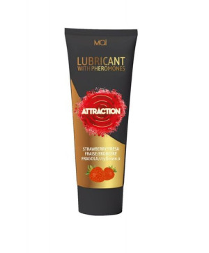 Lubricant With Pheromones Attraction Strawberry 100 Ml