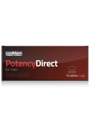 Kapsułki Na Erekcję Coolmann Potency Direct 16 Tabl