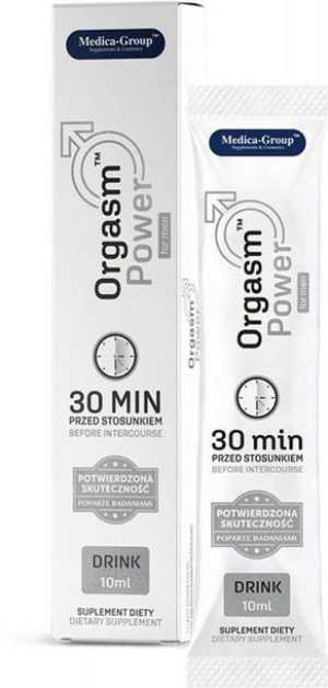 Pobudzający Drink Dla Niego Orgasm Power 10 Ml