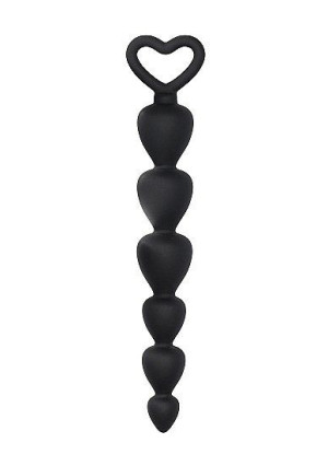 Sonda Analna Łańcuszek Stymulator Anusa Serca 17,5 Cm
