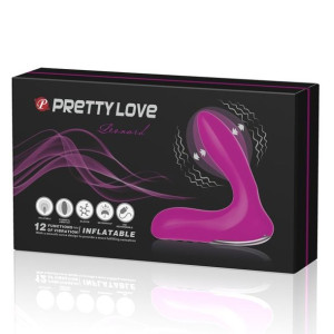 Pompowany Korek Analny Różowy Pretty Love Leonard