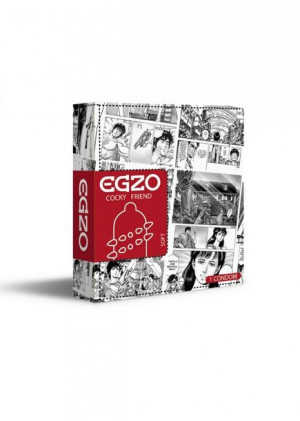Prezerwatywa Z Kolcami Egzo Dragon Lord`s 1 Sztuka