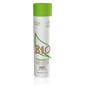 Hot Bio Ekologiczny Wegański Olejek Do Masażu Migdał 100 Ml
