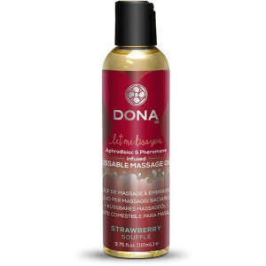 Dona Jadalny Olejek Do Masażu Truskawka 110 Ml