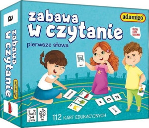 Gra zabawa w czytania nauka czytania