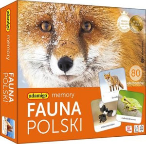 Gra pamięciowa memo fauna polski Adamigo