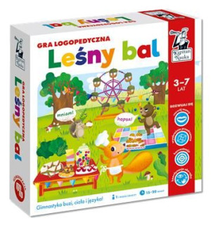 Gra logopedyczna leśny bal Kapitan Nauka