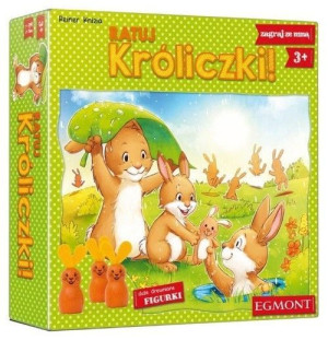 Gra planszowa ratuj króliczki Egmont