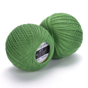 Kordonek YarnArt Lily - 6332 Zielony