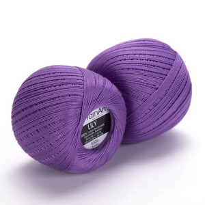 Kordonek YarnArt Lily - 6309 Fioletowy