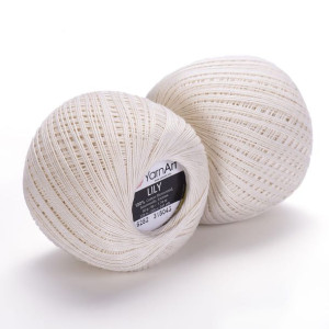 Kordonek YarnArt Lily - 6282 Ecru