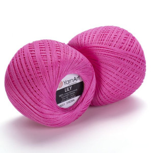 Kordonek YarnArt Lily - 5001 Różowy Cukierkowy