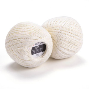 Kordonek YarnArt Lily - 326 Kremowy