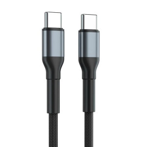 1m Kabel Usb-c - Usb-c Pd 60w 20v/3a Fast Charge