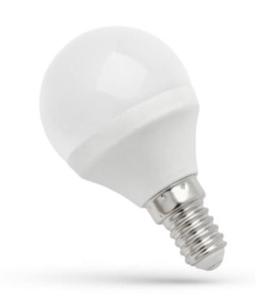 Żarówka LED kulka E14 6W WW ciepła Spectrum