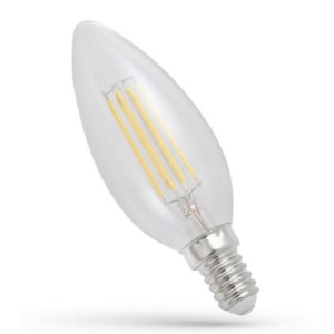 Żarówka świecowa LED cog E14 4W WW ciepła Spectrum