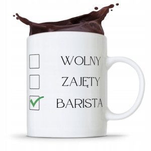 Dla Baristy Baristki Kawiarki Kubek Na Prezent