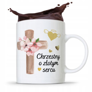 Dla Chrzestnego Chrzestnej Kubek Na Prezent