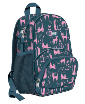 Plecak mini 1 komorowy STRIGHT BP-70 Lazy Cats