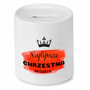 Dla Chrzestnego Chrzestnej Skarbonka Na Prezent