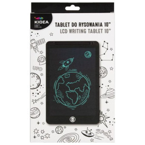 Tablet znikopis do rysowania 10B Czarny Kidea