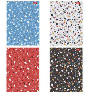 PROMO Zeszyt A5 60k kratka laminowany MIX dziewczęcy III p10   cena za 1szt