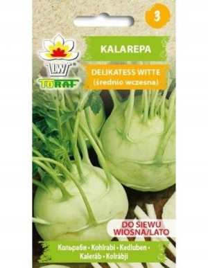 KALAREPA Nasiona Delikatess Witte 2 g