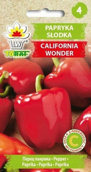 Papryka California Wonder nasiona 0,5 g JAKOŚĆ