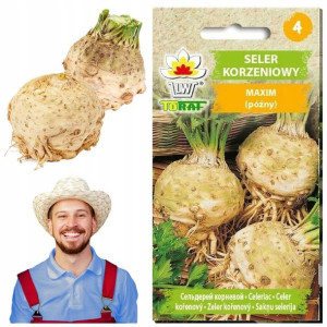 Seler Korzeniowy Maxim Pyszny Duży Nasiona Selera