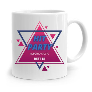 Dla Dja Muzyka Kubek Hit Party Best Dj Prezent