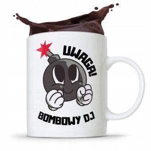 Dla Dja Muzyka Kubek Uwaga Bombowy Dj Prezent