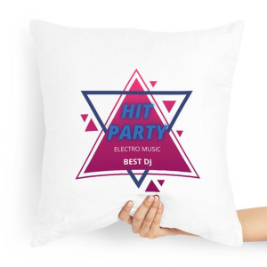 Dla Dja Muzyka Prezent Poduszka Hit Party