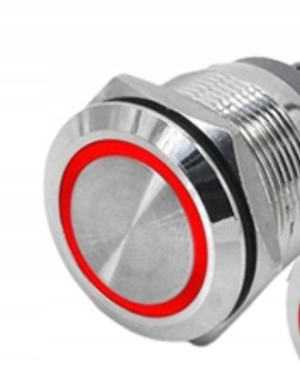 Przycisk przełącznik button 16mm okrąg LED 5V bi
