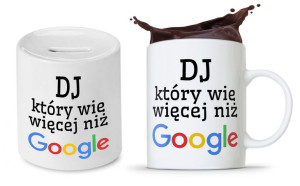 Dla Dja Muzyka Prezent Zestaw Kubek + Skarbonka