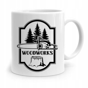 Dla Drwala Kubek Na Prezent Woodworks
