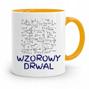 Dla Drwala Rębacza Kubek Żółty Prezent Na Urodziny